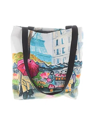 Pre-owned Unbranded Tote Bag In White