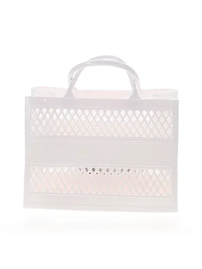 Pre-owned Unbranded Tote Bag In White
