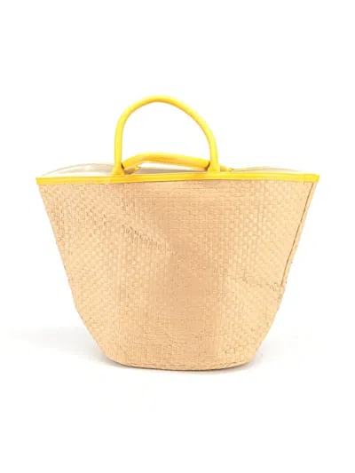 Pre-owned Unbranded Tote Bag In Yellow