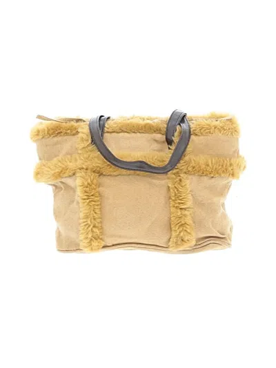 Pre-owned Unbranded Tote Bag In Yellow