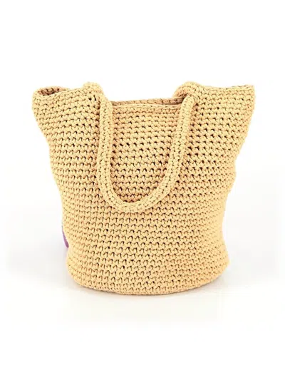 Pre-owned Unbranded Tote Bag In Yellow