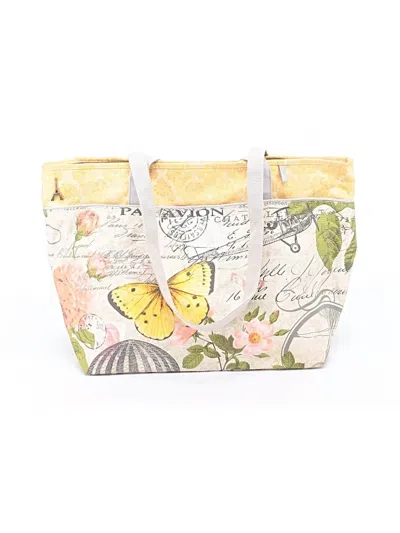 Pre-owned Unbranded Tote Bag In Yellow