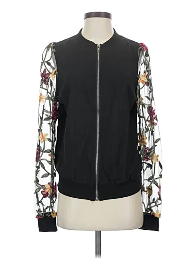 Pre-owned Unbranded Track Jacket In Black