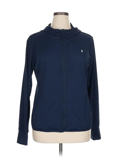 Pre-owned Unbranded Track Jacket In Blue