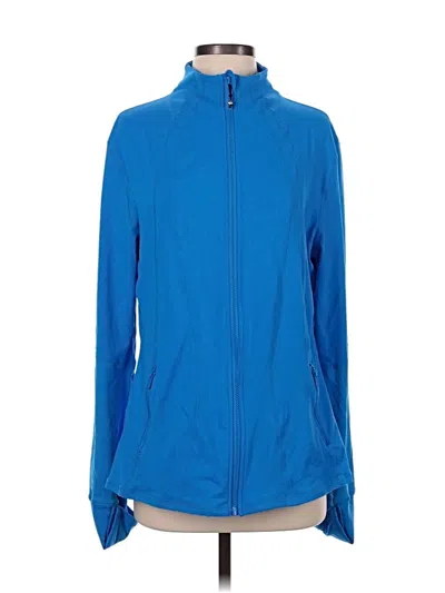 Pre-owned Unbranded Track Jacket In Blue