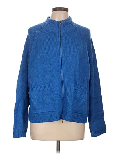 Pre-owned Unbranded Track Jacket In Blue