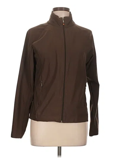 Pre-owned Unbranded Track Jacket In Brown