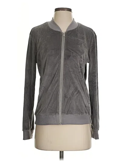 Pre-owned Unbranded Track Jacket In Gray