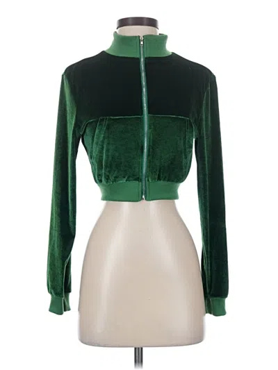 Pre-owned Unbranded Track Jacket In Green