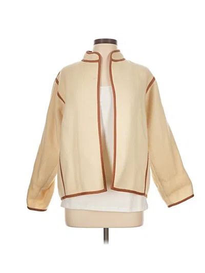 Pre-owned Unbranded Track Jacket In Ivory