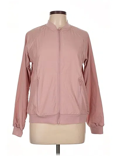 Pre-owned Unbranded Track Jacket In Pink