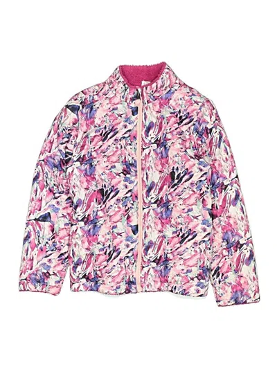 Pre-owned Unbranded Kids' Track Jacket In Pink