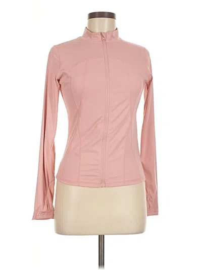 Pre-owned Unbranded Track Jacket In Pink