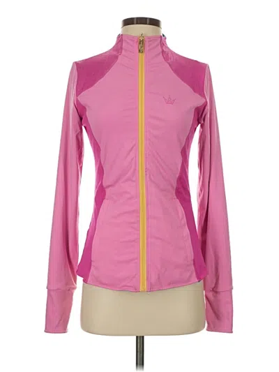 Pre-owned Unbranded Track Jacket In Pink