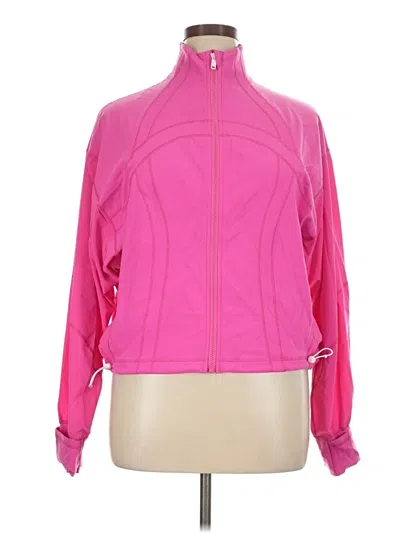 Pre-owned Unbranded Track Jacket In Pink