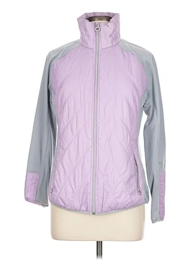 Pre-owned Unbranded Track Jacket In Purple
