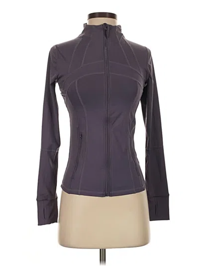 Pre-owned Unbranded Track Jacket In Purple