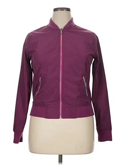 Pre-owned Unbranded Track Jacket In Purple