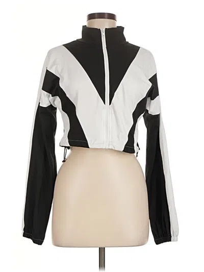 Pre-owned Unbranded Track Jacket In Silver