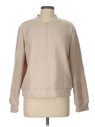 Pre-owned Unbranded Track Jacket In Tan