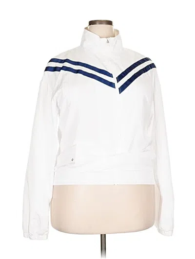 Pre-owned Unbranded Track Jacket In White