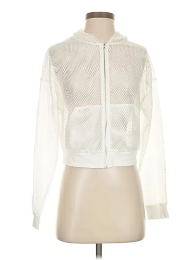 Pre-owned Unbranded Track Jacket In White