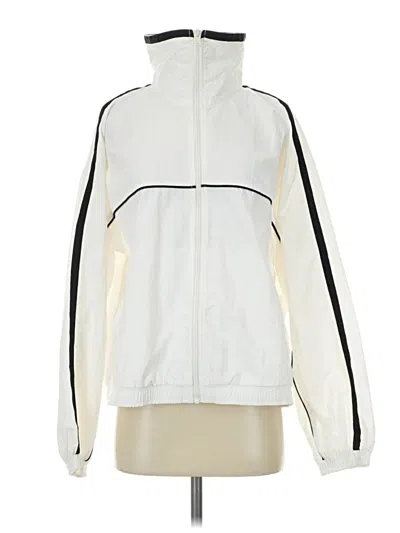 Pre-owned Unbranded Track Jacket In White