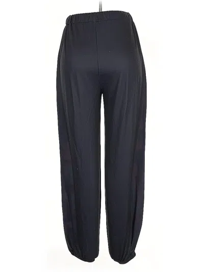 Pre-owned Unbranded Track Pants In Black