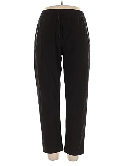 Pre-owned Unbranded Track Pants In Black