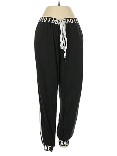 Pre-owned Unbranded Track Pants In Black