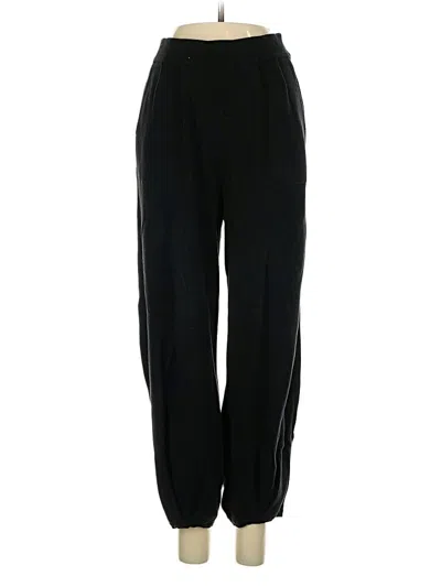 Pre-owned Unbranded Track Pants In Black