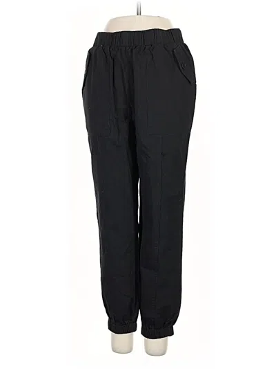 Pre-owned Unbranded Track Pants In Black