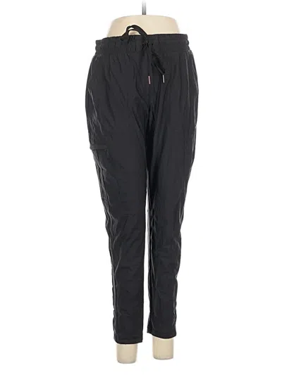 Pre-owned Unbranded Track Pants In Black