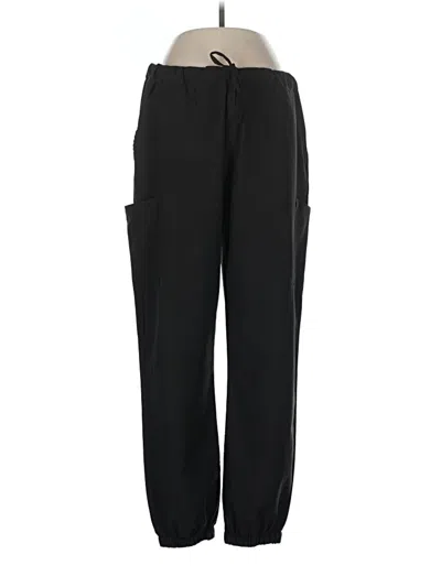 Pre-owned Unbranded Track Pants In Black