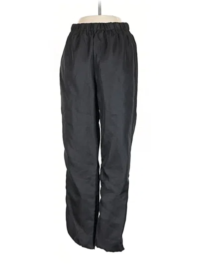 Pre-owned Unbranded Track Pants In Black