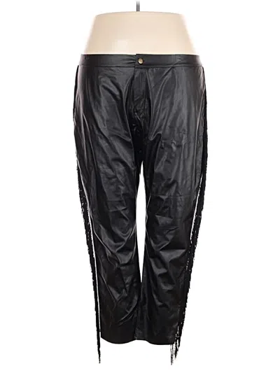 Pre-owned Unbranded Track Pants In Black