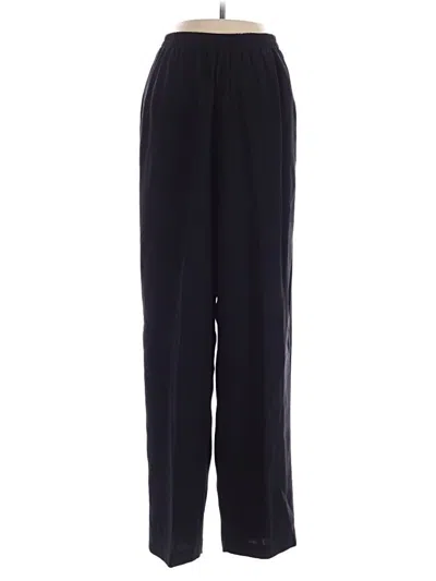 Pre-owned Unbranded Track Pants In Black