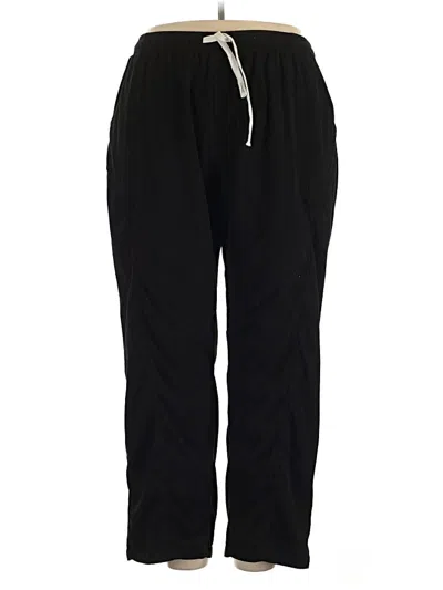 Pre-owned Unbranded Track Pants In Black