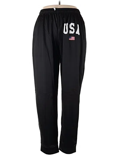 Pre-owned Unbranded Track Pants In Black