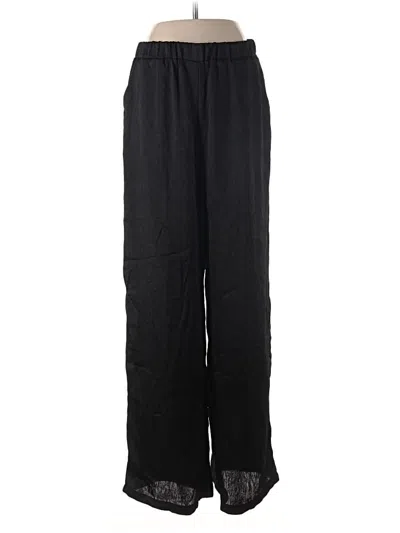 Pre-owned Unbranded Track Pants In Black
