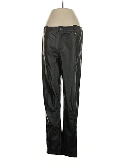 Pre-owned Unbranded Track Pants In Black