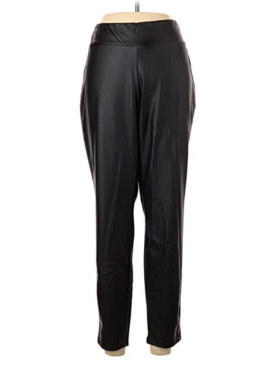Pre-owned Unbranded Track Pants In Black