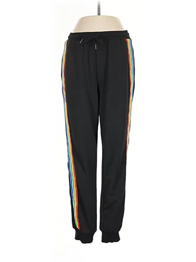 Pre-owned Unbranded Track Pants In Black