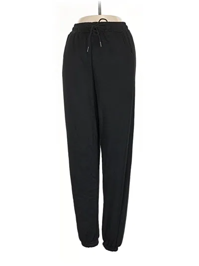 Pre-owned Unbranded Track Pants In Black