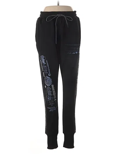Pre-owned Unbranded Track Pants In Black