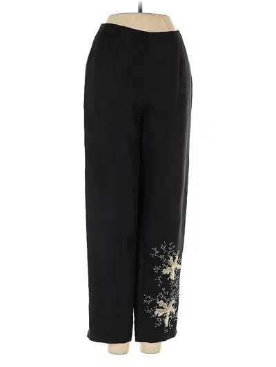 Pre-owned Unbranded Track Pants In Black