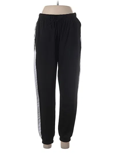 Pre-owned Unbranded Track Pants In Black