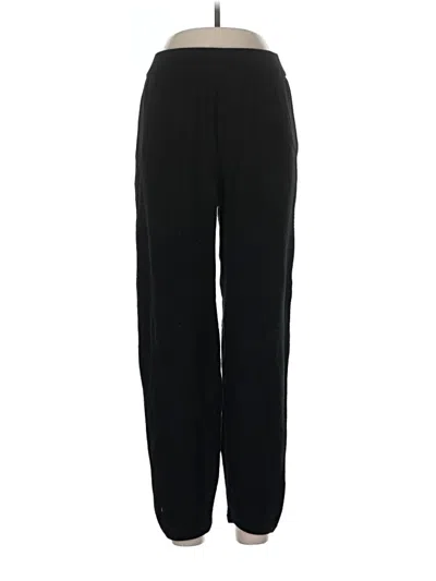 Pre-owned Unbranded Track Pants In Black