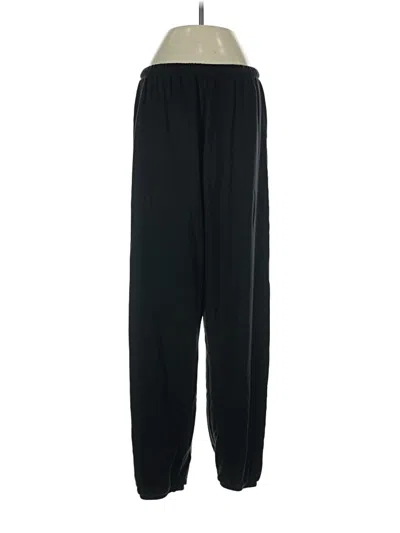 Pre-owned Unbranded Track Pants In Black