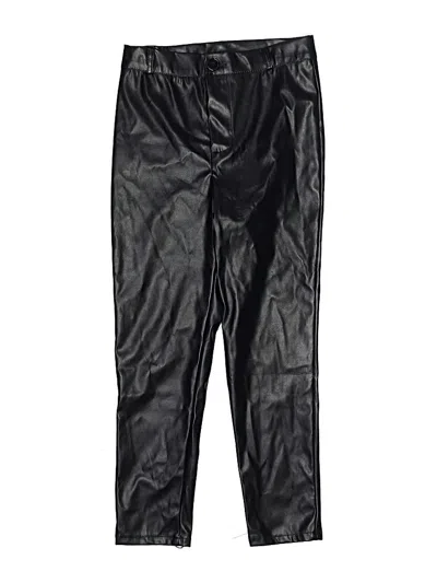 Pre-owned Unbranded Kids' Track Pants In Black